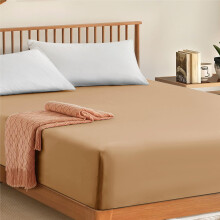 My Home Store Fitted Sheet 100% Egyptian Cotton 300TC Hotel Quality 30