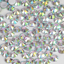 1000pcs 4mm Flat Back Non-Stick Rhinestone Crystal Diamantes Nail Art