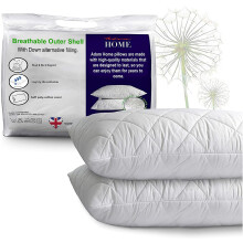 Adam Home Pillows 2 Pack Hotel Quality with Quilted Cover Hypoallergen
