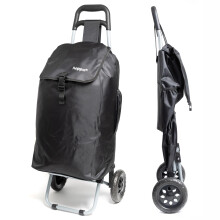 Hoppa 57Ltr Lightweight Shopping Trolley 2025 model, Hard Wearing & Fo