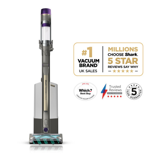 Shark Shark PowerDetect Clean & Empty Cordless Vacuum Cleaner, DuoClean Dete 1
