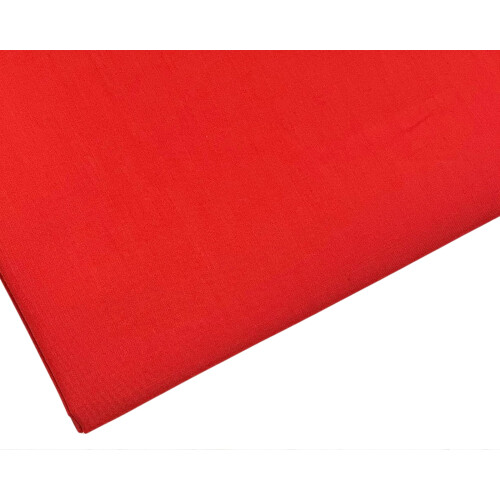 Plain Red Polycotton Fabric - 45 inch / 112 cm Wide - 40+ Colours - 10