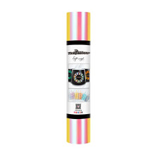 TECKWRAP Opal Holographic Chrome Vinyl 12" x 10ft, Opal Peach Yellow P