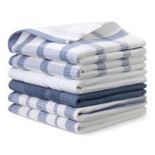 Amazon Basics 100% Organic Cotton Waffle Kitchen Tea Towel - Ultra Abs