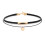 Κομψό γυναικείο κολιέ choker, χρυσό μενταγιόν paillette, ανθεκτικό στην οξείδωση, 1