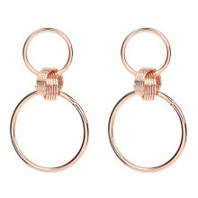 Orecchini pendenti da donna, orecchini a goccia dal design geometrico con stile asimmetrico e aspetto semplice e delicato, gioielli alla moda adatti