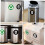 Recycling Bin Stickers SelfAdhesive PVC Garbage Classification Labels for Home Kitchen Waste Sorting 4