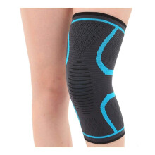 Kneepad Sports Knee Pad Large Blue Elastic Winter Warm Pressurized Support For Volleyball Basketball Fitness