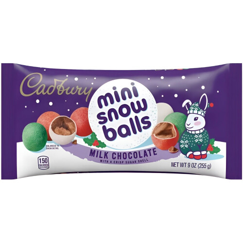 Cadbury Cadbury Mini Snow Balls Milk Chocolate (255g)