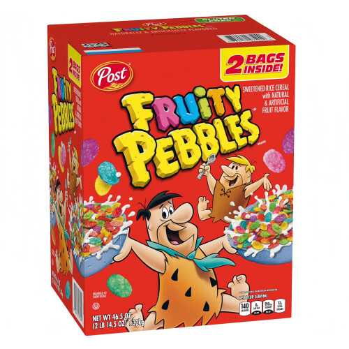 Fruity Pebbles Cereal 2 Pack (1.07kg)