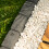 Roman Stone Rubber Garden Border 1.2m 5