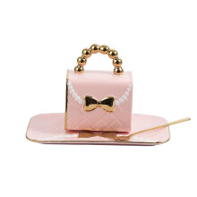 Ceramic Purse Necklace Bow BagShaped Mug And Saucer Set With Spoon Pink Coffee Mugs Tea Cup For Women Christmas Gift