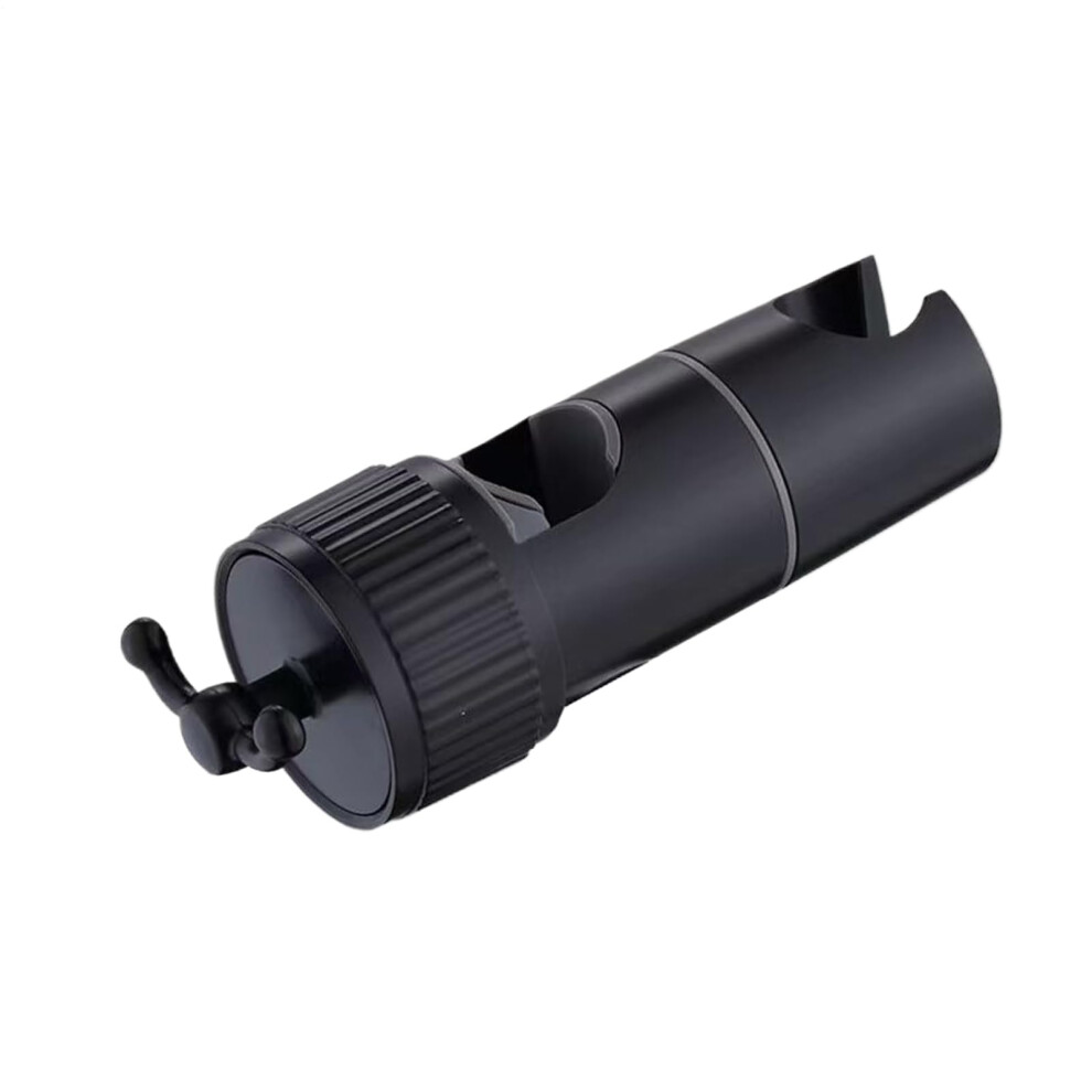 Handheld Shower Head Bracket Nopunch Shower Wand Mount Nonslip Showerhead Rack Black For Hotel Apartment Dorm Use 9187378564318