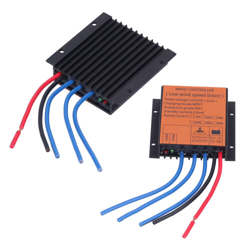 100W-400W IP67 Wind Turbine MPPT Controller 12V/24V 2