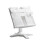 Book Stand For Reading Height Adjustable And Rotatable White For Notes Cookbook Documents Learning 1