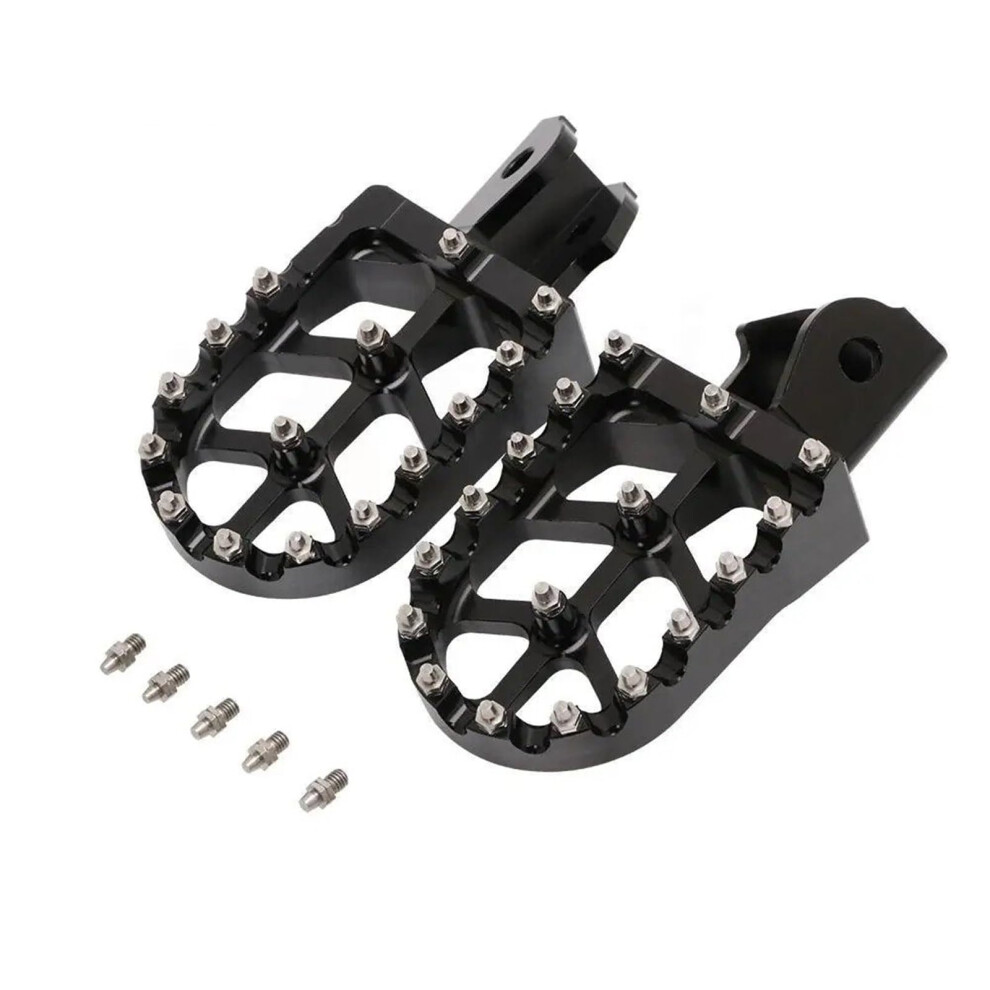 Motorcycle Foot Rests For Surron Lightbee Talaria Sting Foot Pegs Pedals Black 9187378564400