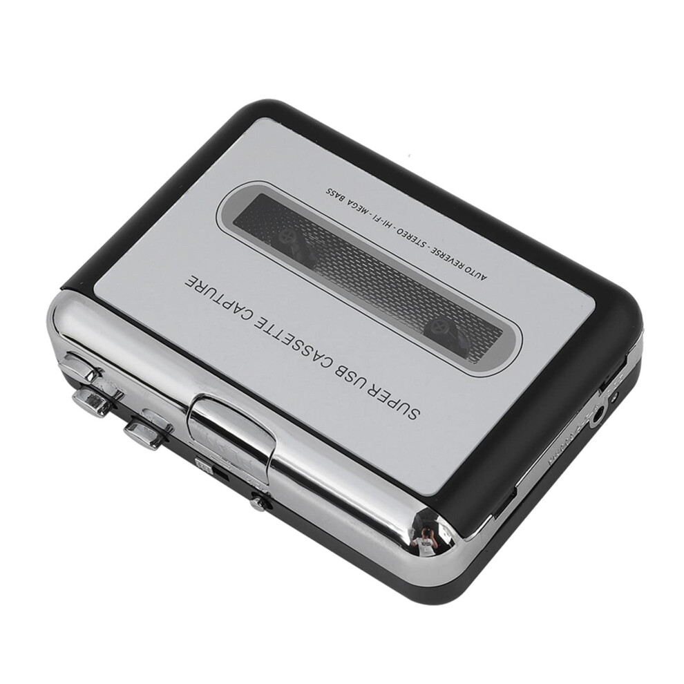 Cassette To Mp3 Converter With Usb, Quick Plugandplay Audio Transfer, Lightweight With Headphones 9164114203847