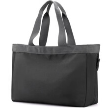 Men's Briefcase Document Bag For Carrying Paper Files Grey 36x29x11cm
