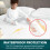 (Super King) Waterproof Zippered Mattress Encasement Bed Bug Proof 4