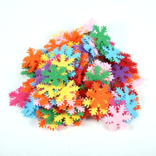 Holographic Table Confetti Snowflake Snow-Iridescent Party Decorations Holiday Decoration Bright Vibrant Color Christmas Themed Patterns Premium