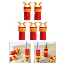 Screw Holder Attachment For Screwdrivers And LKeys ABS Plastic Gripper Sleeve Secure Hold SlipResistant 5Piece Set