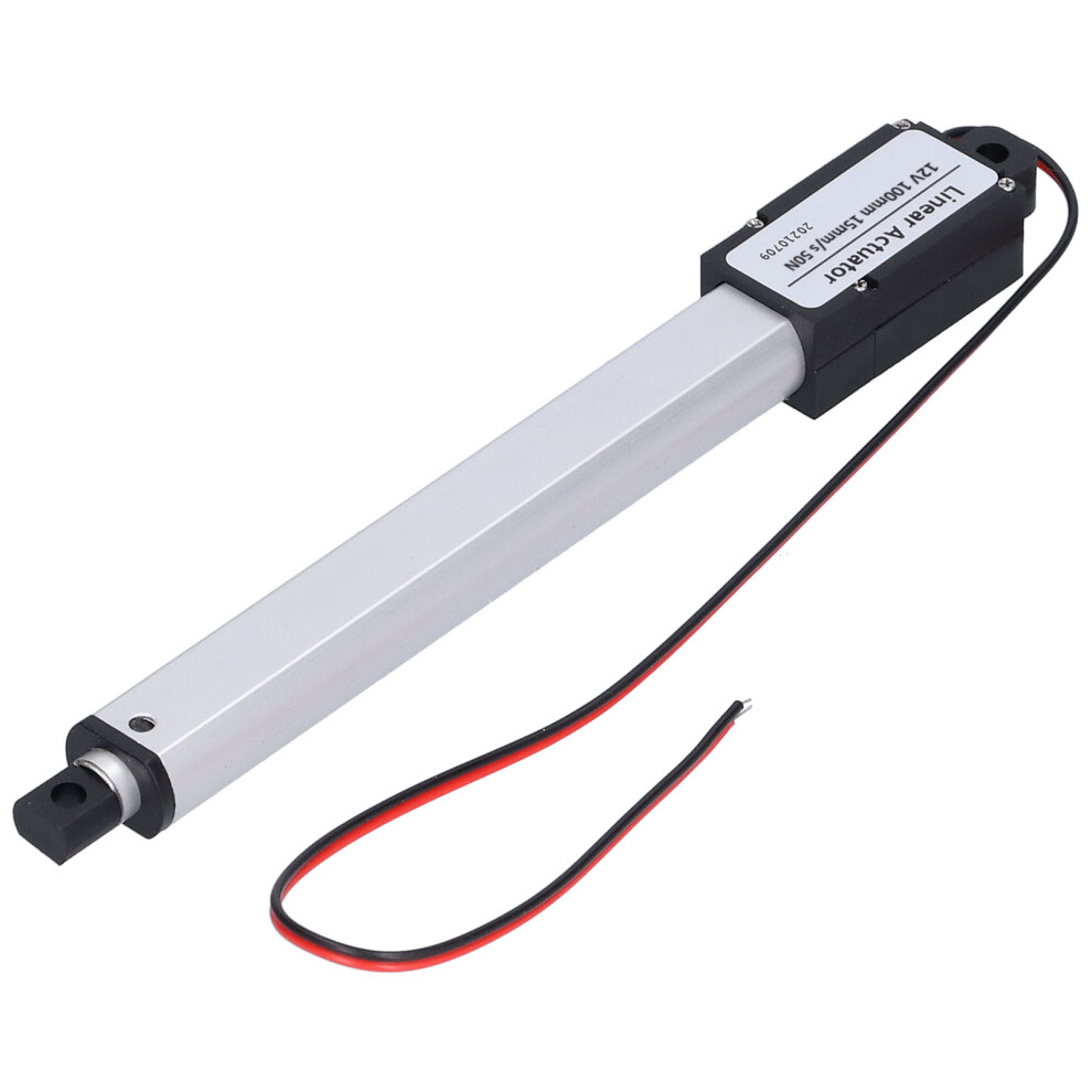 Industrial Dc 12V Linear Actuator 100Mm Stroke With Limit Switch Low Noise 4901377351527