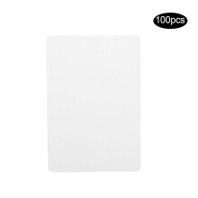 Organizational Tag for Jewelry Merchandising, WRITE-ON Surface for Custom Branding, VERSATILE BLANK TAGS for Necklace and Bracelet Display, Durable