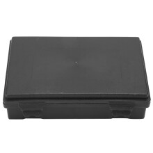 Boîte de rangement pour petits outils et quincaillerie, étui de rangement pour équipements avec conception précise, léger et durable en