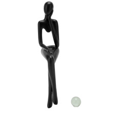 Statues décoratives en résine, figurines de penseurs, sculptures abstraites pour la décoration de bureau moderne et d'intérieur. Design ajouré