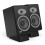 HumanCentric Desktop Speaker Stands Wedge, Desk Speaker Stands for Medium Speakers, Anti Vibration Silicone Angle Wedge Speaker Riser for Computer, B 1