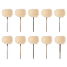 Stone Metal Refiner, Wool Felt Buffing Wheel Set, Abrasive Tool For Jewelry And Craftsmanship, Easy-To-Operate Rotary Tool Accessories, 10 Pieces Of 2