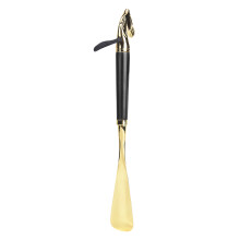 Universal Shoehorn Shoe Horn Horse Head Shaped Long Wooden Handle Ergonomic Design Easy Operation For Seniors Kids And Back Pain Sufferers