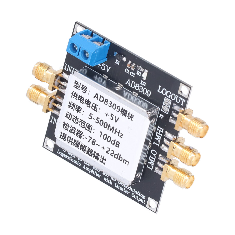 Logarithmic Amplifier Ad8309 Module 100Db Gain 5-500Mhz Sma 6951377354873