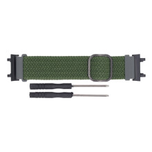 Nailonranneke Amazfit Active Edge A2212:lle, joustava nailonranneke, säädettävä koko, hengittävä materiaali, kevyt urheiluranneke, yhteensopiva