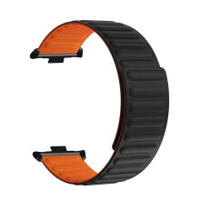 Magnetyczny pasek do zegarka Apple Watch, silikonowy pasek zamienny, mocne zapięcie magnetyczne, sportowy pasek kompatybilny z zegarkiem Samsung