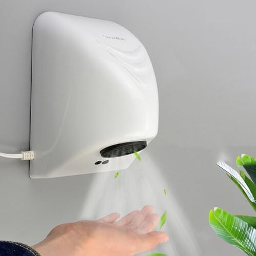 Automatic Wall Mounted Electric Hand Dryer with Fast Drying Touch Operation for Bathroom