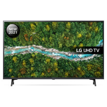 LG 43UP77006LB 43 inch 4K UHD HDR Smart LED TV (2021 Model) with Freev
