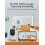 GNCC 2K/3MP Indoor Security Camera WiFi, CCTV Camera House Security, 3 4