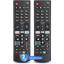 Universal for LG Smart TV Remote Control Replacement (Pack of 2)