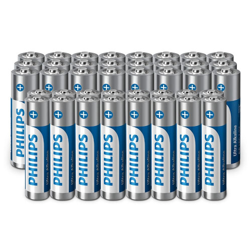 Philips Philips Ultra Alkaline AA/AAA Batteries Combo - Versatile for All Devi