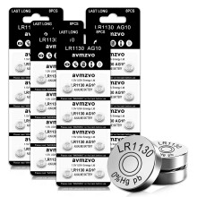 LR1130 Battery AG10 1.5V Alkaline Button Cell Coin Batteries lr1131 SR