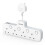 Mscien Multi Plug Extension Socket with USB, 4 Way Plug Adapter, Hangi 1