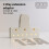 13A 3 Gang UK 3-Pin Power Adapter Multi Plug Socket Extender, Compact 2