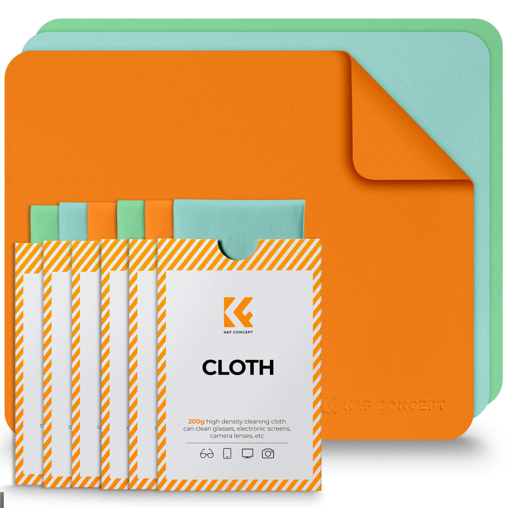 K&F Concept Microfiber Cleaning Cloths, Glasses Cleaning Cloths, Scree