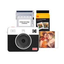 KODAK Mini Shot 3 Retro 4PASS 2-in-1 Instant Camera and Portable Photo