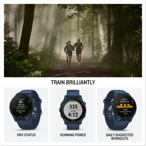 Garmin Garmin Forerunner 255S Small Easy to Use Lightweight GPS Running Smart 1