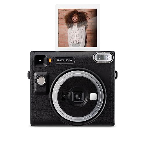 instax INSTAX SQ40 instant camera, Black textured finish 1