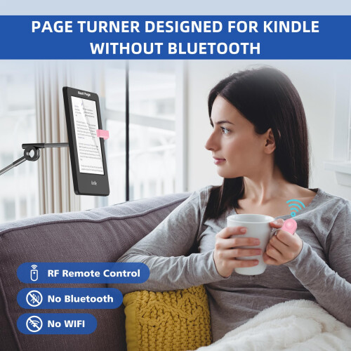 DATAFY RF Remote Control Page Turner for Kindle Paperwhite Kobo eReade 1