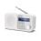 Sharp SHARP DR-P420(WH) Tokyo Portable Digital Radio – Bluetooth 5.0, DAB+/F 1