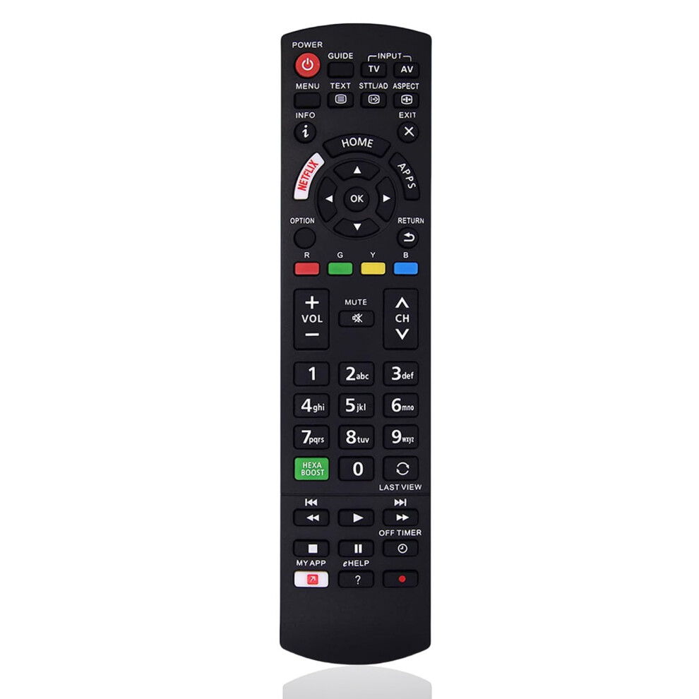 Universal Remote Control Compatible With Panasonic Plasma Viera Smart 3775021324042